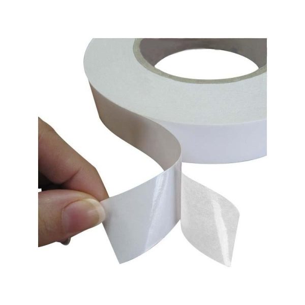 CINTA DOBLEFAZ PAPEL TISSUE - 25M - 1/2" / CAJA: 144 UNIDADES - Image 2