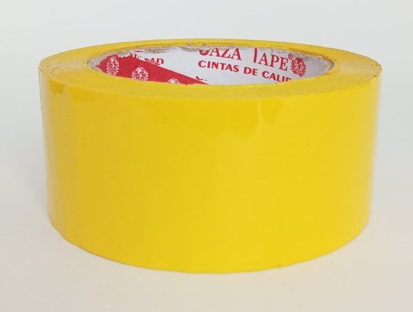 CINTA DE 50 MICRAS COLOR AMARILLO - 100M - 48MM / CAJA: 72 UNIDADES - Image 2