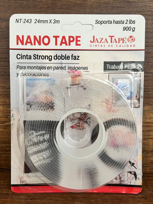 CINTA NANO TAPE - 24MM - 3M / CAJA: 144 UNIDADES